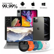 Original Lenovo Air Pro 6 TWS Wireless Headphones Fone Bluetooth Earphones Mic Pods InEar Earpods Pro6 Earbuds Sport Headset