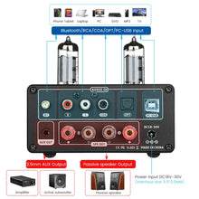 AIYIMA Audio T9 HiFi Bluetooth 5.0 Vacuum Tube Amplifier USB DAC Stereo Amplificador COAX OPT VU Meter Amplifier Speaker Amplify