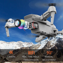 2024 E88pro 4K HD Dual Camera Drone Optical Flow Aerial Photography Four Axis Aircraft Fixed Height Remote Control Aircraft Toy