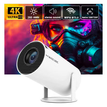 Magcubic Projector 4K Android 11 HY300 Dual Wifi6 260ANSI Allwinner H713 BT5.0 1080P 1280*720P Cinema Outdoor portable Projector