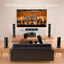 8 Inch High Power TV Living Room KTV Bluetooth 4.0 Speaker Stereo Sound Subwoofer Speaker 5.1 4Ω Home Theater System Audio Set