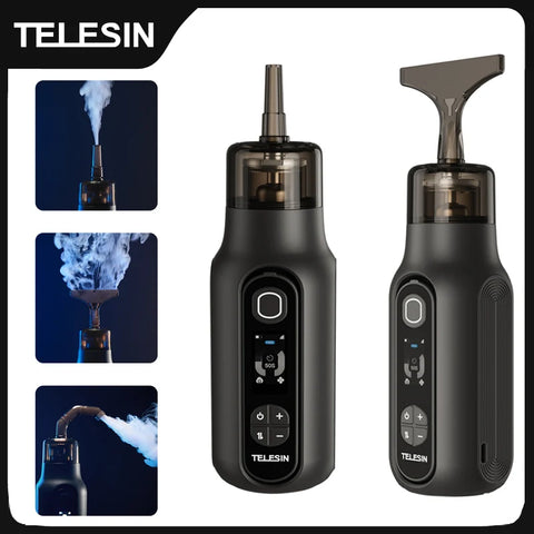 TELESIN Smoke Machine Photography Smoke Effect Portable Smoke Maker with Remote Control Fogger Machine For Video Shoot Party