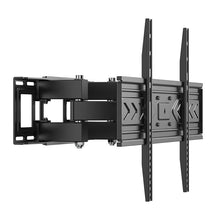 Full Motion TV Wall Mount Bracket,  Extending Arm Articulating, Swivel, Tilt Fits 26-60 Inch Flat Curved TVs, VESA 400x400mm