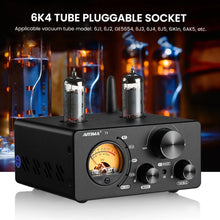 AIYIMA Audio T9 HiFi Bluetooth 5.0 Vacuum Tube Amplifier USB DAC Stereo Amplificador COAX OPT VU Meter Amplifier Speaker Amplify