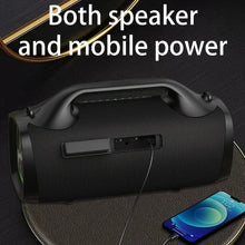 Zest S79 100W wireless speaker, outdoor portable subwoofer, waterproof IPX 5, suitable for home, car, camping, party box.