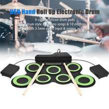 Portable USB Electronic Drum Kit