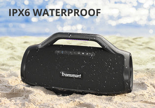 Tronsmart Bang Max Speaker 130W Party Speaker with 3 Way Sound System, Sync Up 100+ Speakers, APP Control, Guitar/Mic Input
