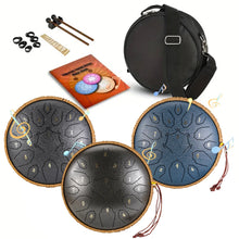 Tongue Drum 12 Inch D Tone Ethereal Drums Children Steel Hand Drums Yoga Meditation Professional Percussion Instruments Gift