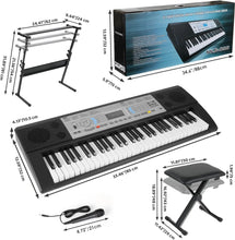 61 Key Keyboard Piano, Digital Piano Keyboard Set