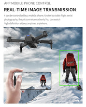 New E99Pro RC Drone 4K Professinal With 1080P Wide Angle HD Camera Foldable Helicopter WIFI FPV Height Hold Gift Toy