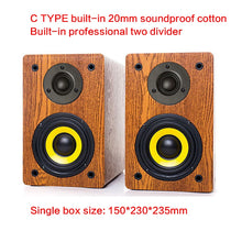 120W High-power High-fidelity Speaker Home HIFI Fever Passive Audio Home Theater Bookshelf Desktop Surround 4 Inch Speakers