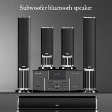 8 Inch High Power TV Living Room KTV Bluetooth 4.0 Speaker Stereo Sound Subwoofer Speaker 5.1 4Ω Home Theater System Audio Set