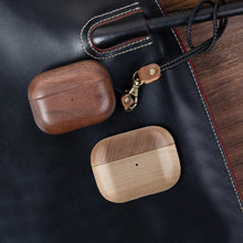 for Airpods Pro AirPods - Cover Case Protector Skin with Wireless Charging Case Made of Unique Wood for Airpods 1,2&3