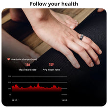 Xiaomi Smart Ring Health Sleep Blood Oxygen Heart Rate Monitoring R06 Finger Ring Multi Sport Mode IP68 5ATM Wearable Waterproof