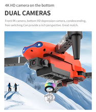 New E99Pro RC Drone 4K Professinal With 1080P Wide Angle HD Camera Foldable Helicopter WIFI FPV Height Hold Gift Toy