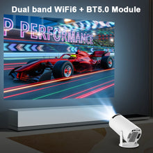 Magcubic Projector 4K Android 11 HY300 Dual Wifi6 260ANSI Allwinner H713 BT5.0 1080P 1280*720P Cinema Outdoor portable Projector