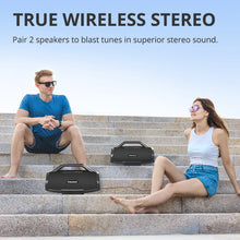 Tronsmart Bang Max Speaker 130W Party Speaker with 3 Way Sound System, Sync Up 100+ Speakers, APP Control, Guitar/Mic Input