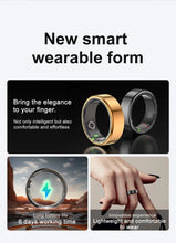 COLMI R02 Smart Ring Military Grade Titanium Steel Shell Health Monitoring IP68 & 3ATM Waterproof Multi-sport Modes