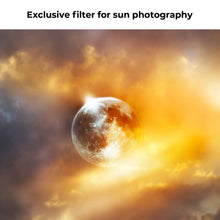 K&F CONCEPT ND1000000 Solar Filter 20-Stops Solid Neutral Density Celestial Event Multi-Coated Photography Filters Camera Lenses